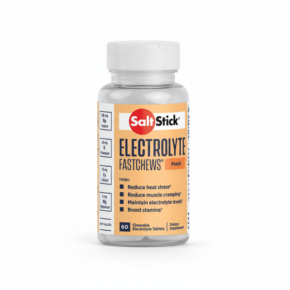 SaltStick Fastchews 60ct Bottle Peach 