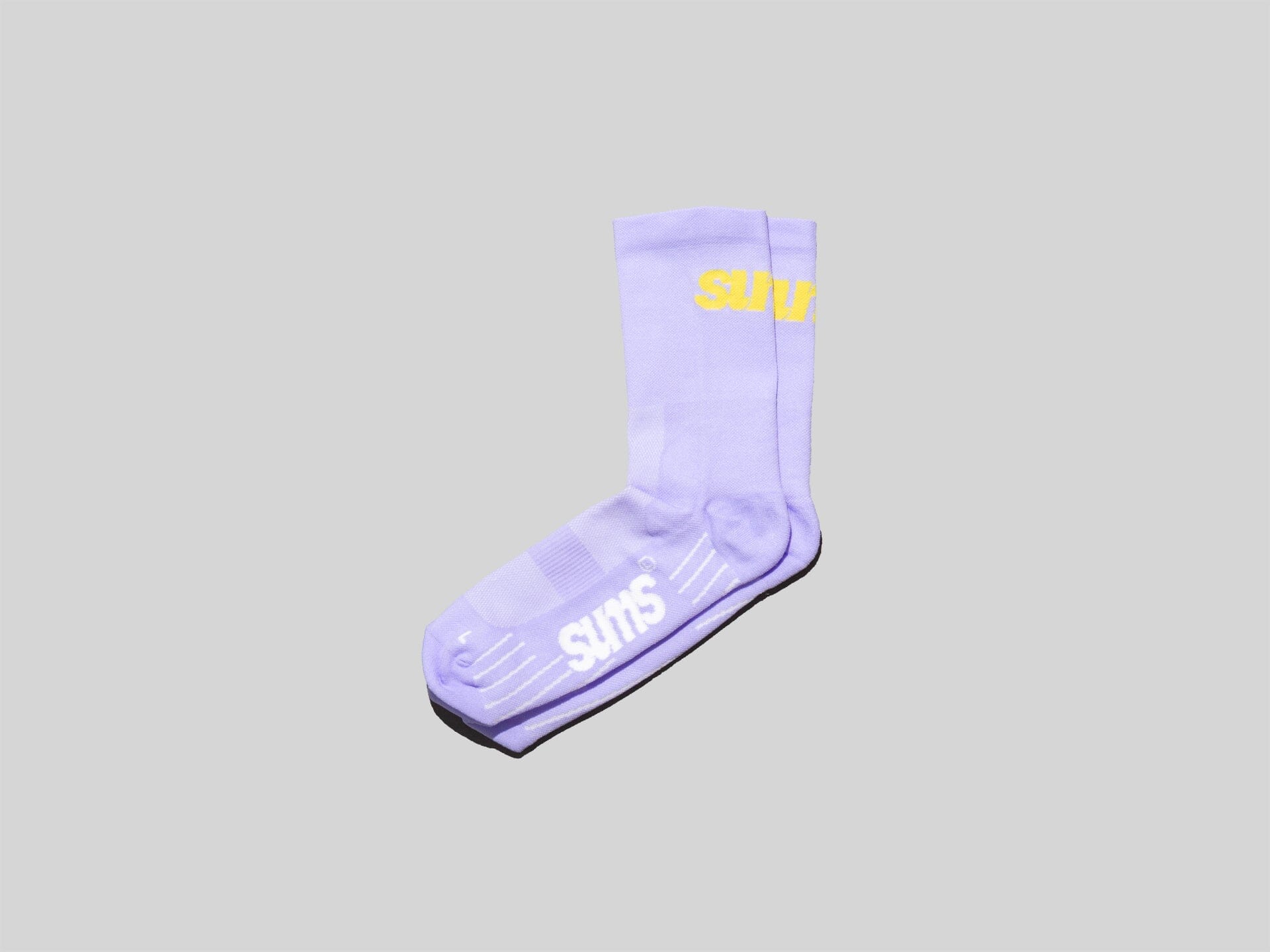 SUMS All Seasons Socks – Lilac / Yellow
