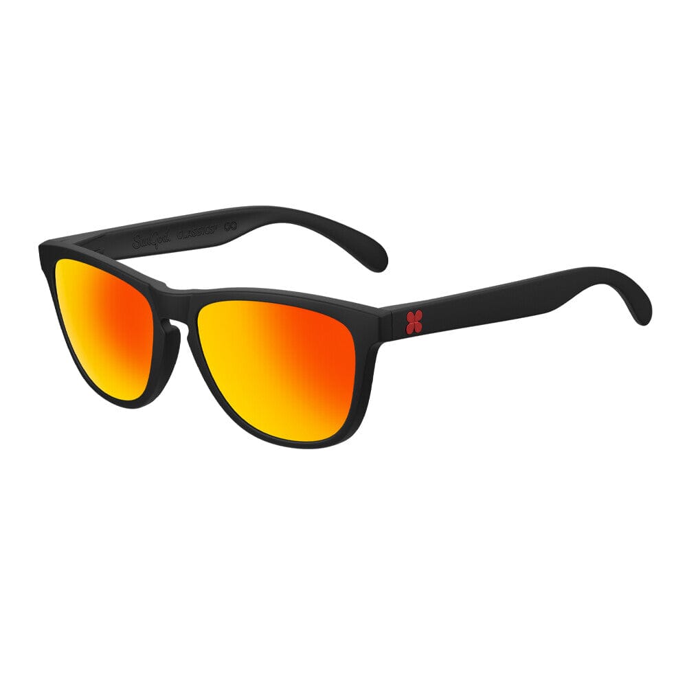 Sungod Classics 8KO glasses Matte Black / Fire 