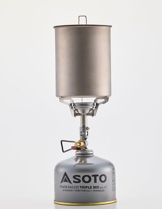 SOTO Micro Regulator Stove Windmaster Titanium Pot Set 