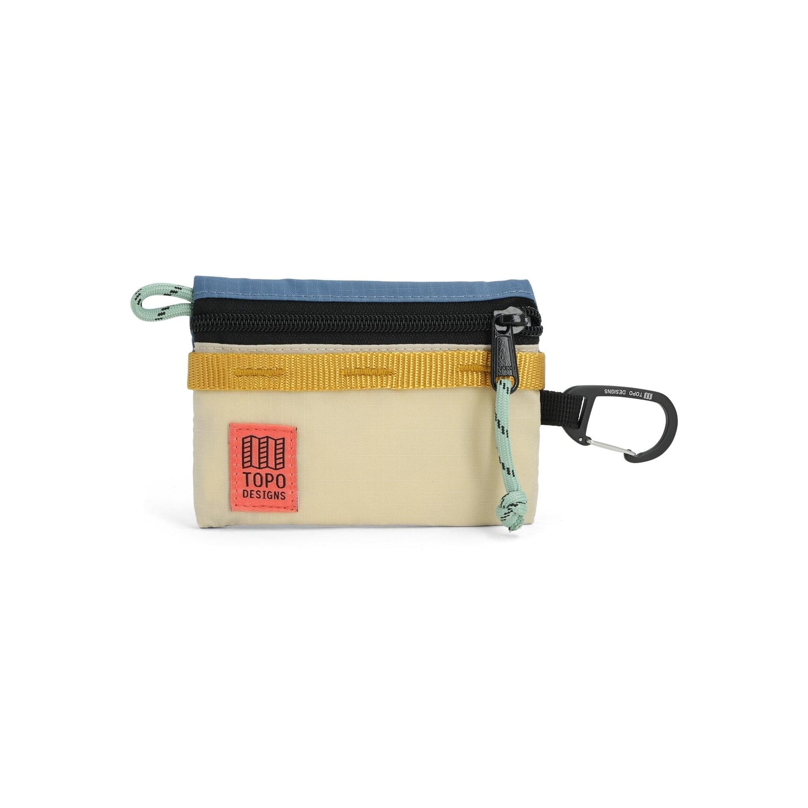 Topo Designs Mountain Accessory Bag Stone Blue/Bone White 