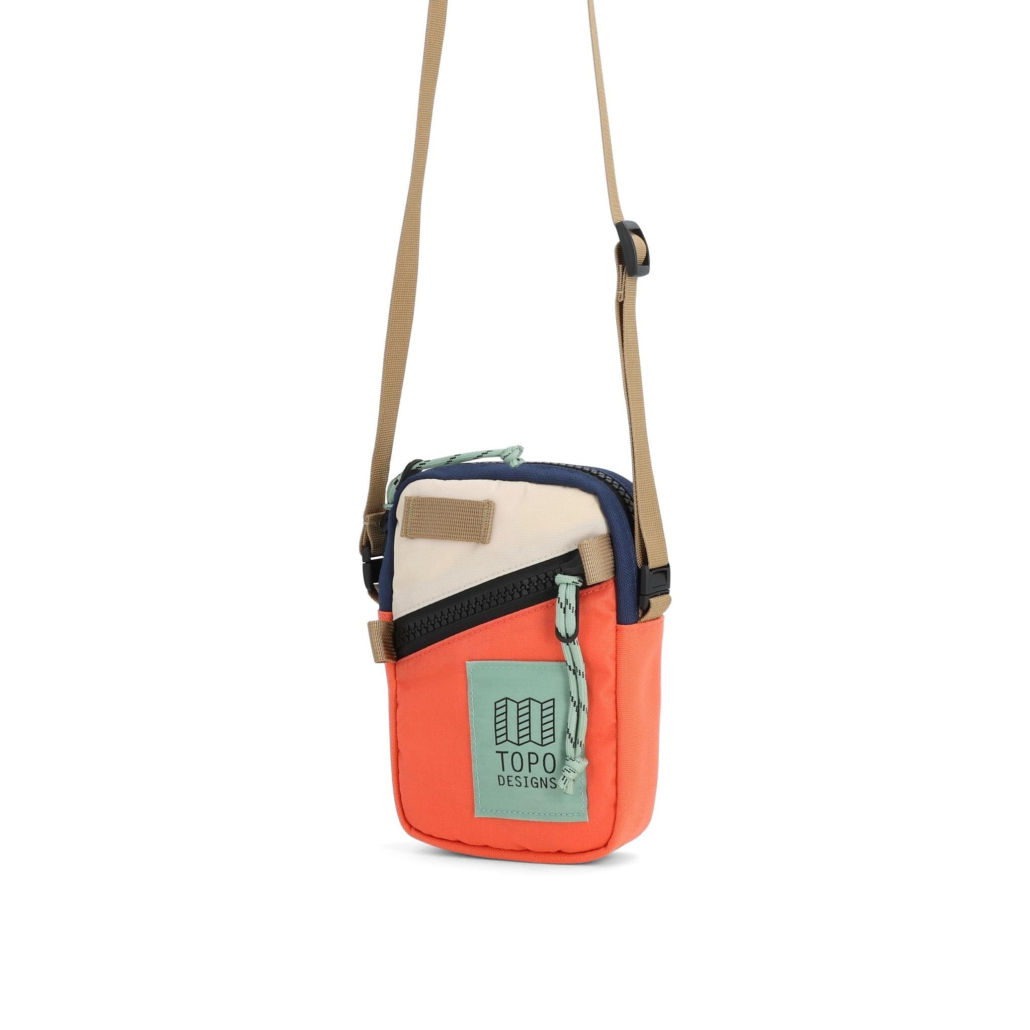 Topo Designs Mini Shoulder Bag Almond/Emberglow 