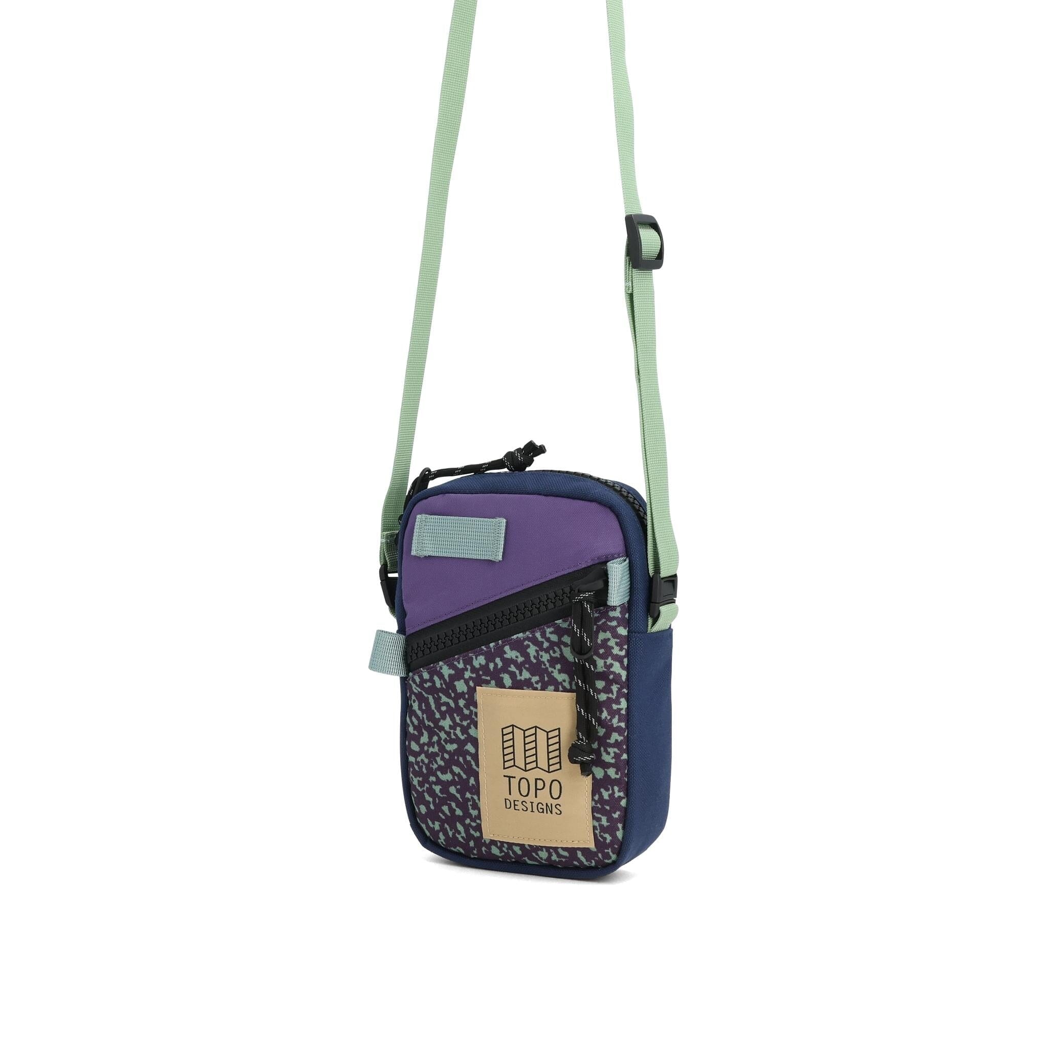 Topo Designs Mini Shoulder Bag Loganberry/Crackle 