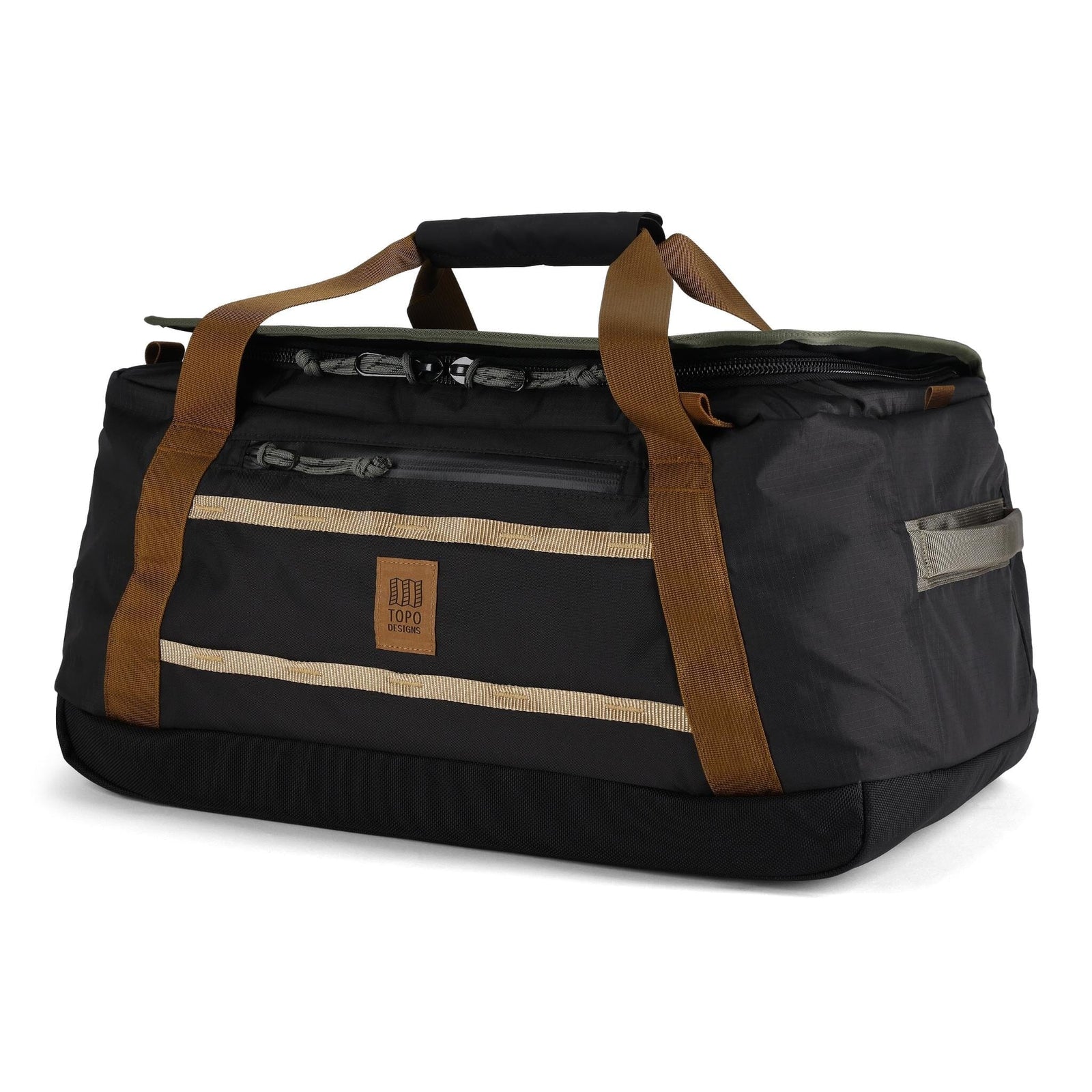 Topo Designs Mountain Duffel Bag Black/Neutral 