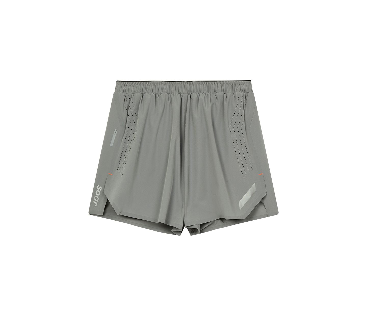 SOAR Men's Run Shorts Grey S 