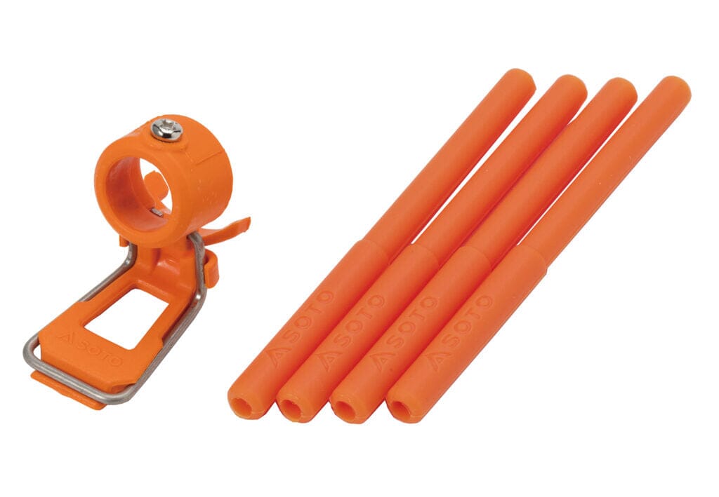 SOTO Regulator Stove Sleeves and Ignition Support Set Orange 