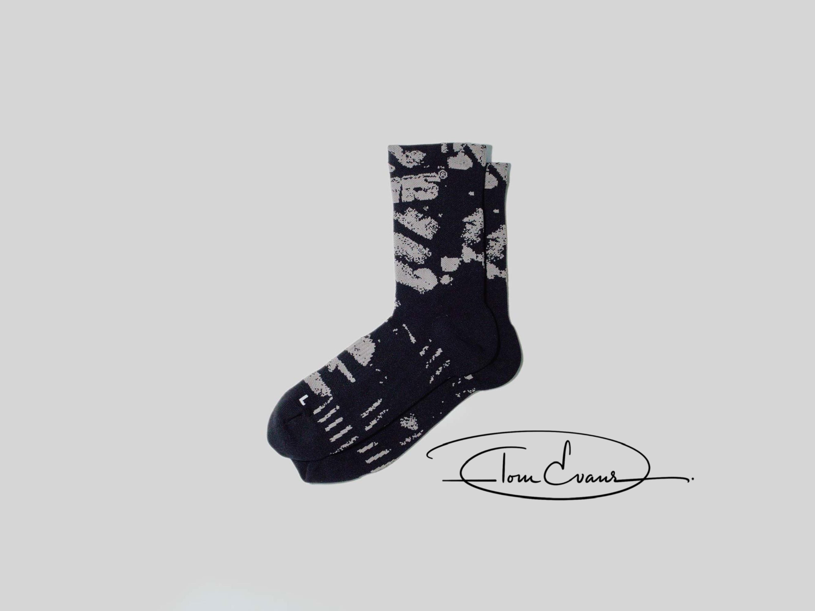 SUMS Ascenders Socks – Grey / Black