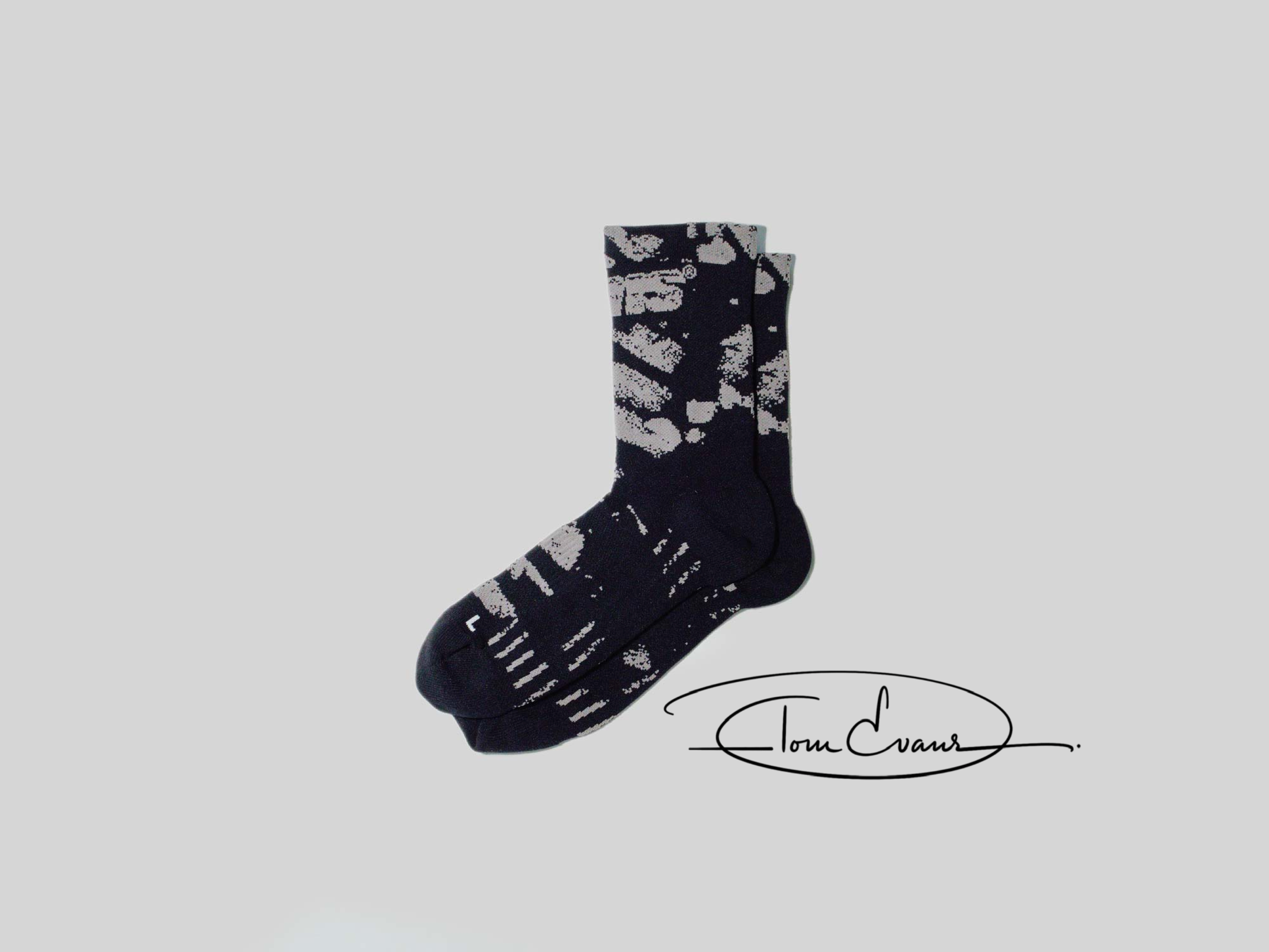SUMS Ascenders Socks – Grey / Black