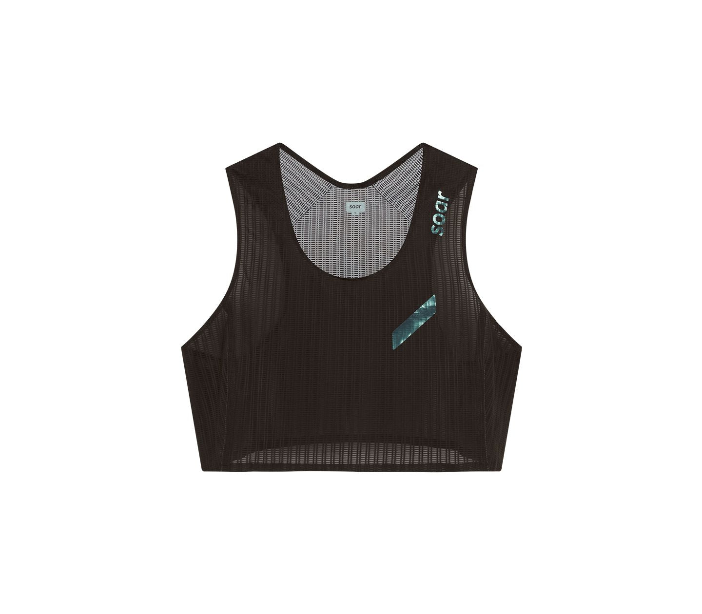 SOAR Women's Crop Race Vest Black XS 