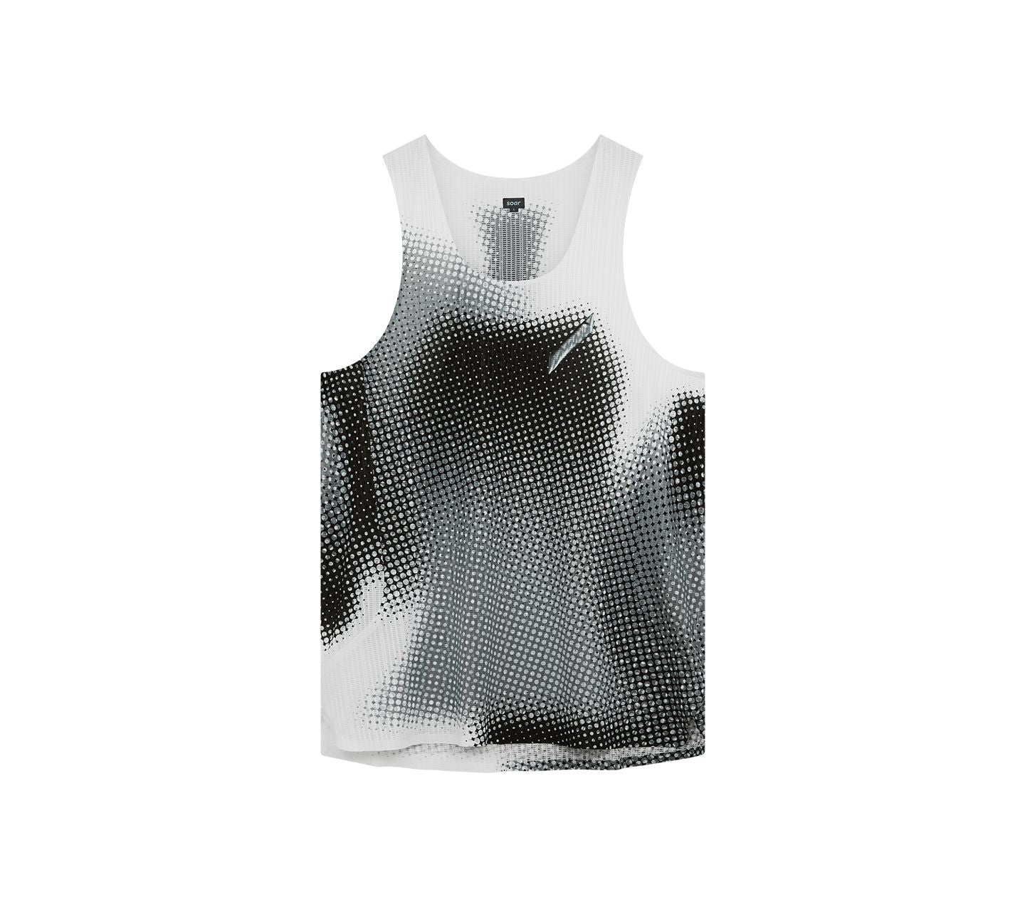 SOAR Men's Race Vest 2.0 Black White Dot S 