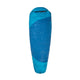 Reecho Women's Adventure Light 0℃ ultralight Down Sleeping Bag Arctic Blue/Midnight Blue Left 