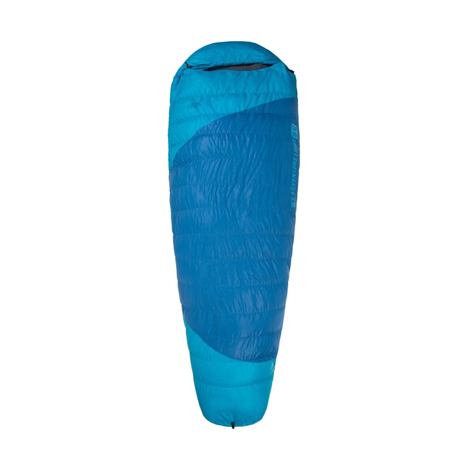 Reecho Women's Adventure Light 0℃ ultralight Down Sleeping Bag Arctic Blue/Midnight Blue Left 