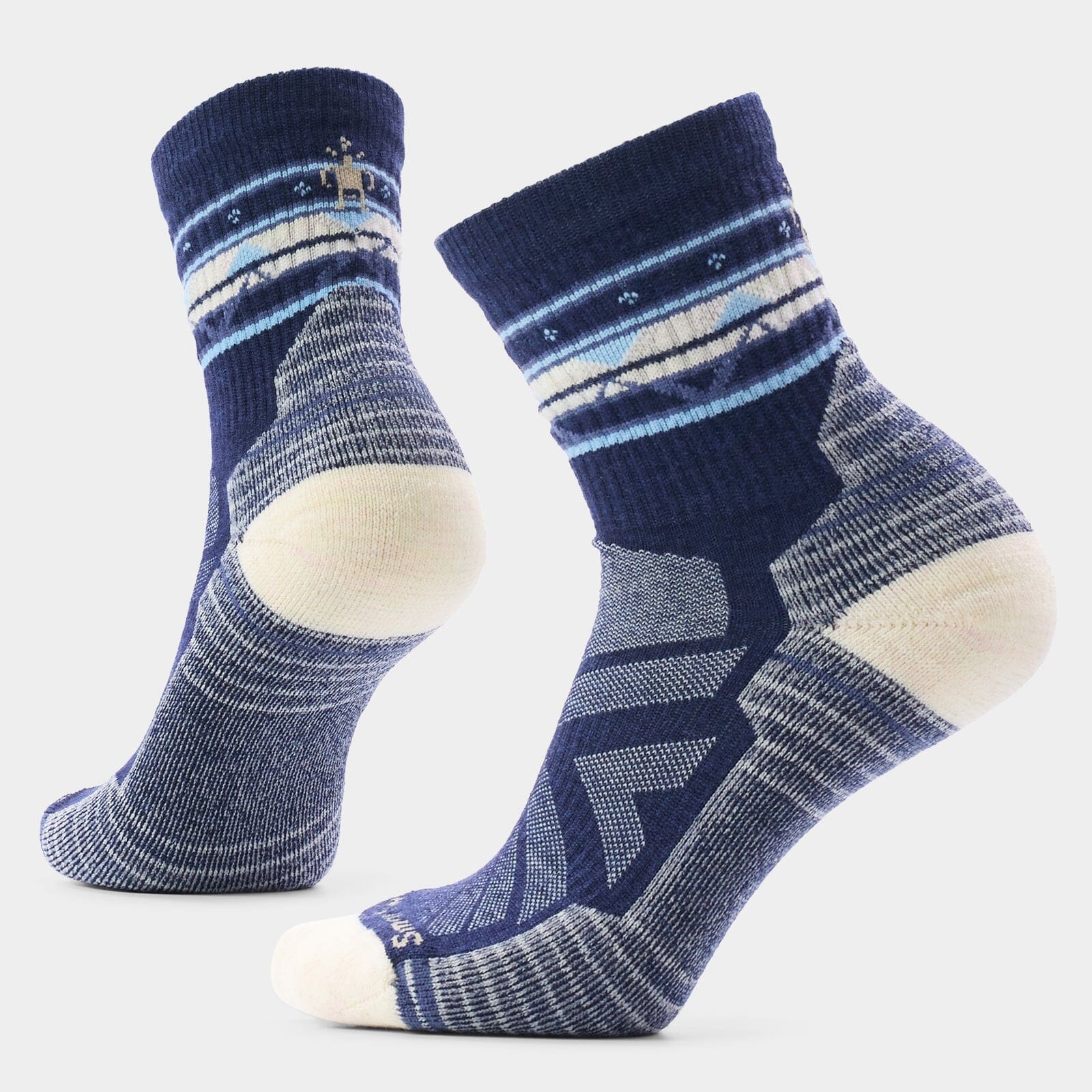 Smartwool Chaussettes Hike Light Cushion Zig Zag Valley Mid Crew pour femmes
