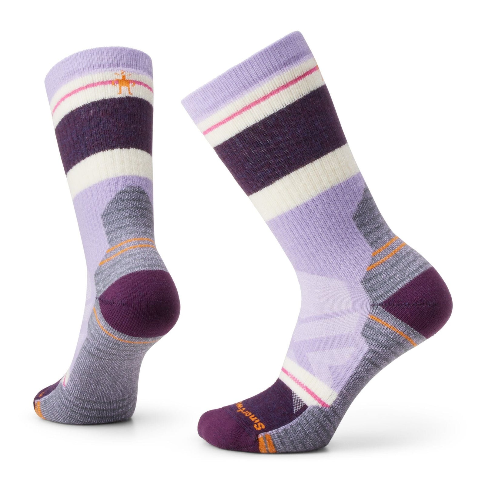 Smartwool Women's Hike Full Saturnsphere Crew Socks Ultra Violet L46 M (EU 38-41) 