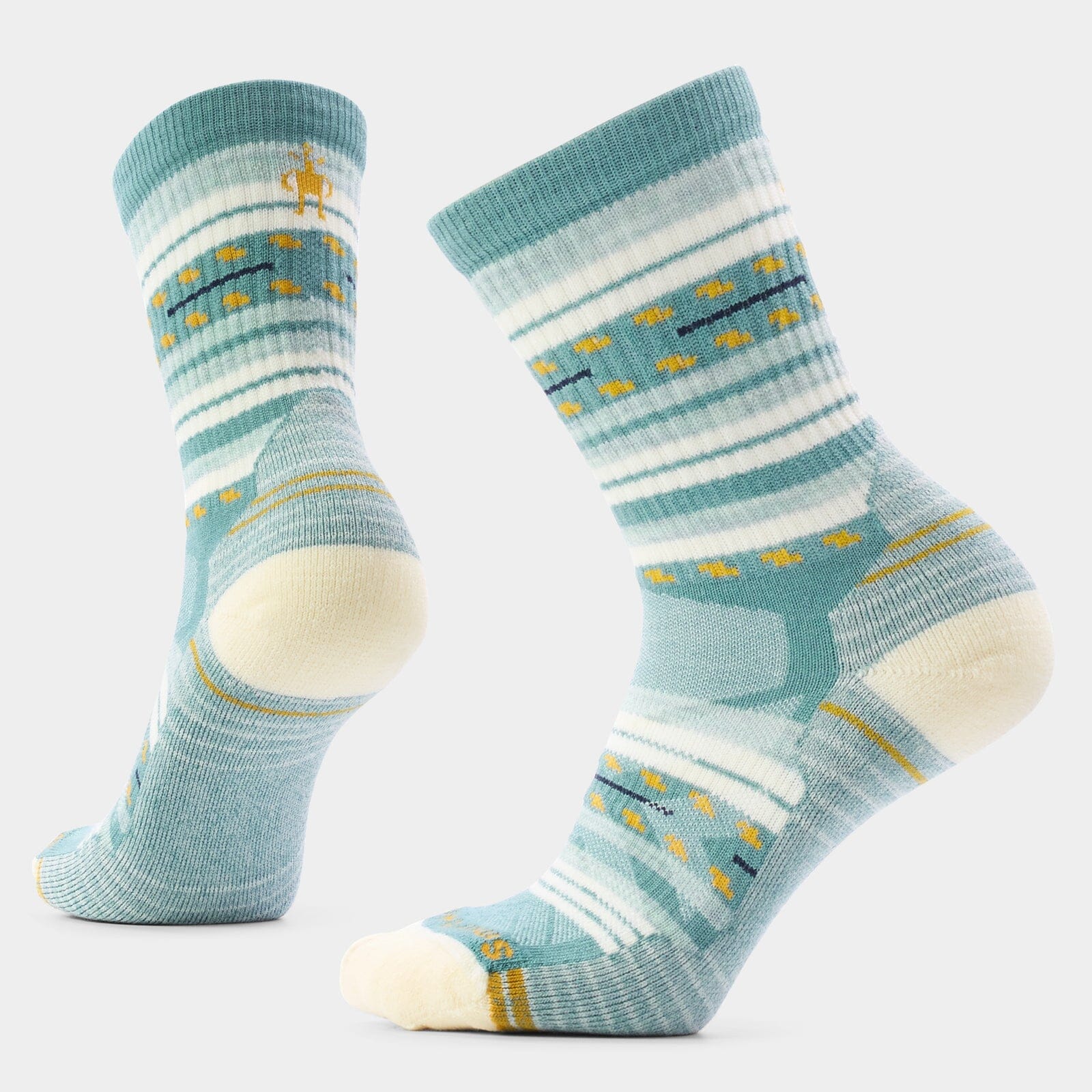Smartwool Women's Hike Light Cushion Margarita Crew Socks - Dusty Teal