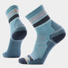 Smartwool Hike Light Cushion Striped Mid Crew Socks Dusty Teal M (EU 38-41) 