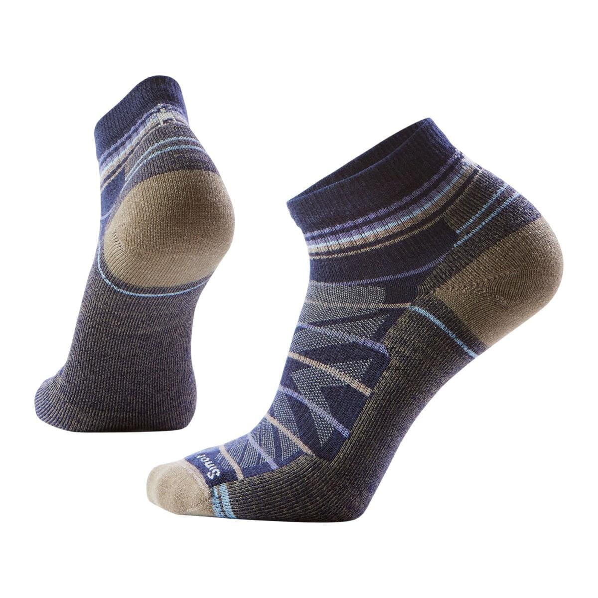 Smartwool Hike Light Cushion Pattern Ankle Socks Nightfall Blue M (EU 38-41) 