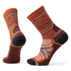 Smartwool Hike Light Cushion Mountain Range Pattern Crew Socks Picante J33 L (EU 42-45) 