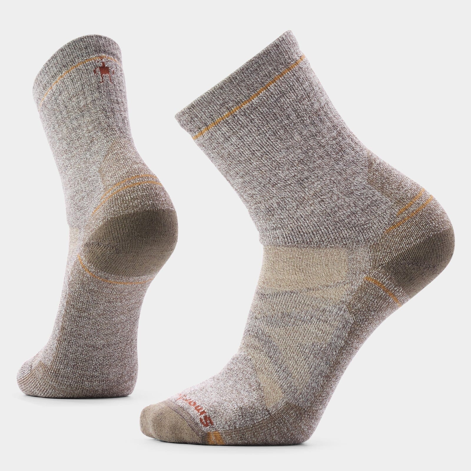Smartwool Hike Full Cushion Crew Socks Taupe/Natural Marl M (EU 38-41) 