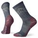 Smartwool Classic Hike Light Cushion Mountain Pattern Crew Socks Deep Navy 092 M (EU 38-41) 