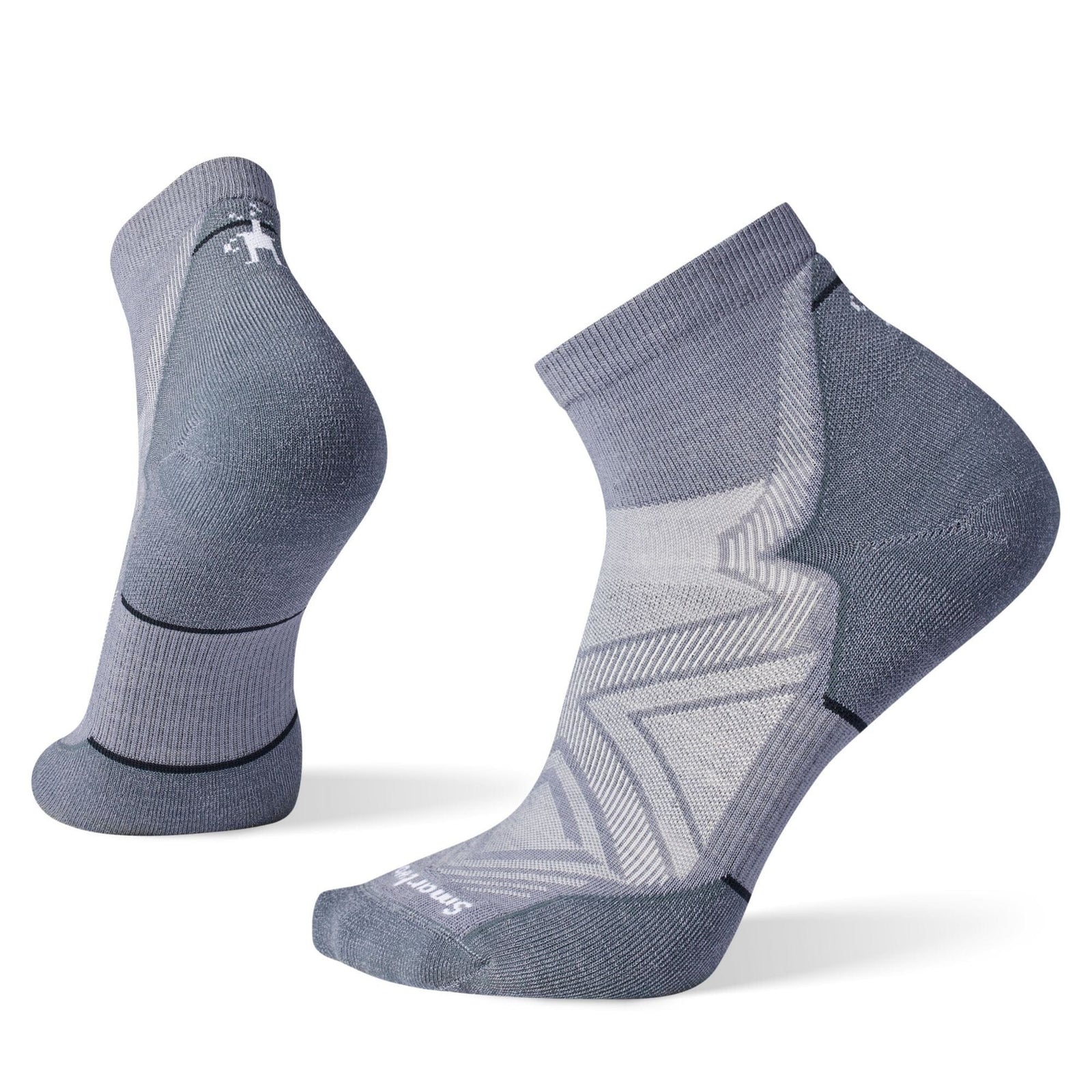 Smartwool Run Targeted Cushion Ankle Socks Graphite 018 M (EU 38-41) 
