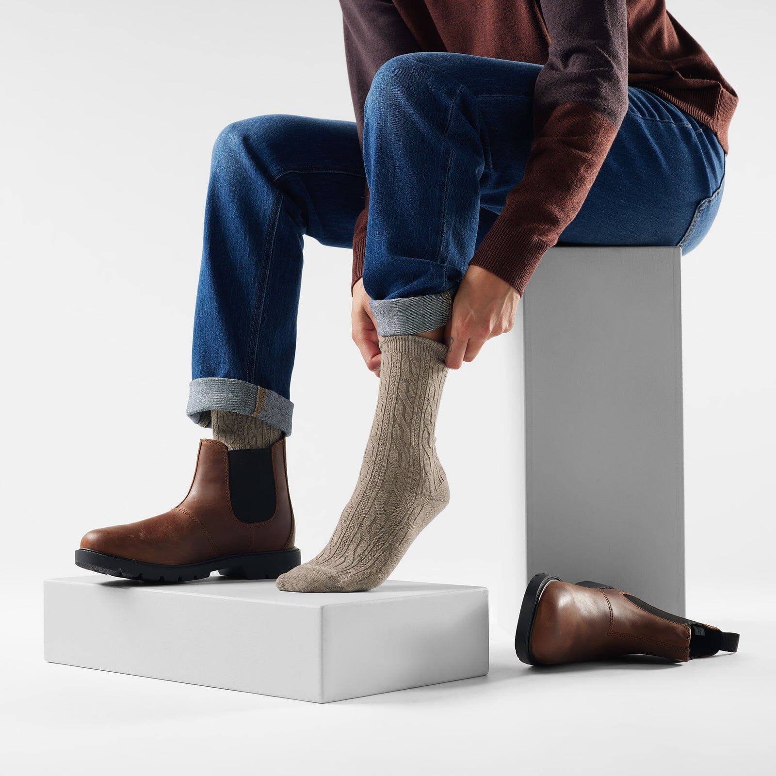 Smartwool Women's Everyday Cable Crew Socks) 