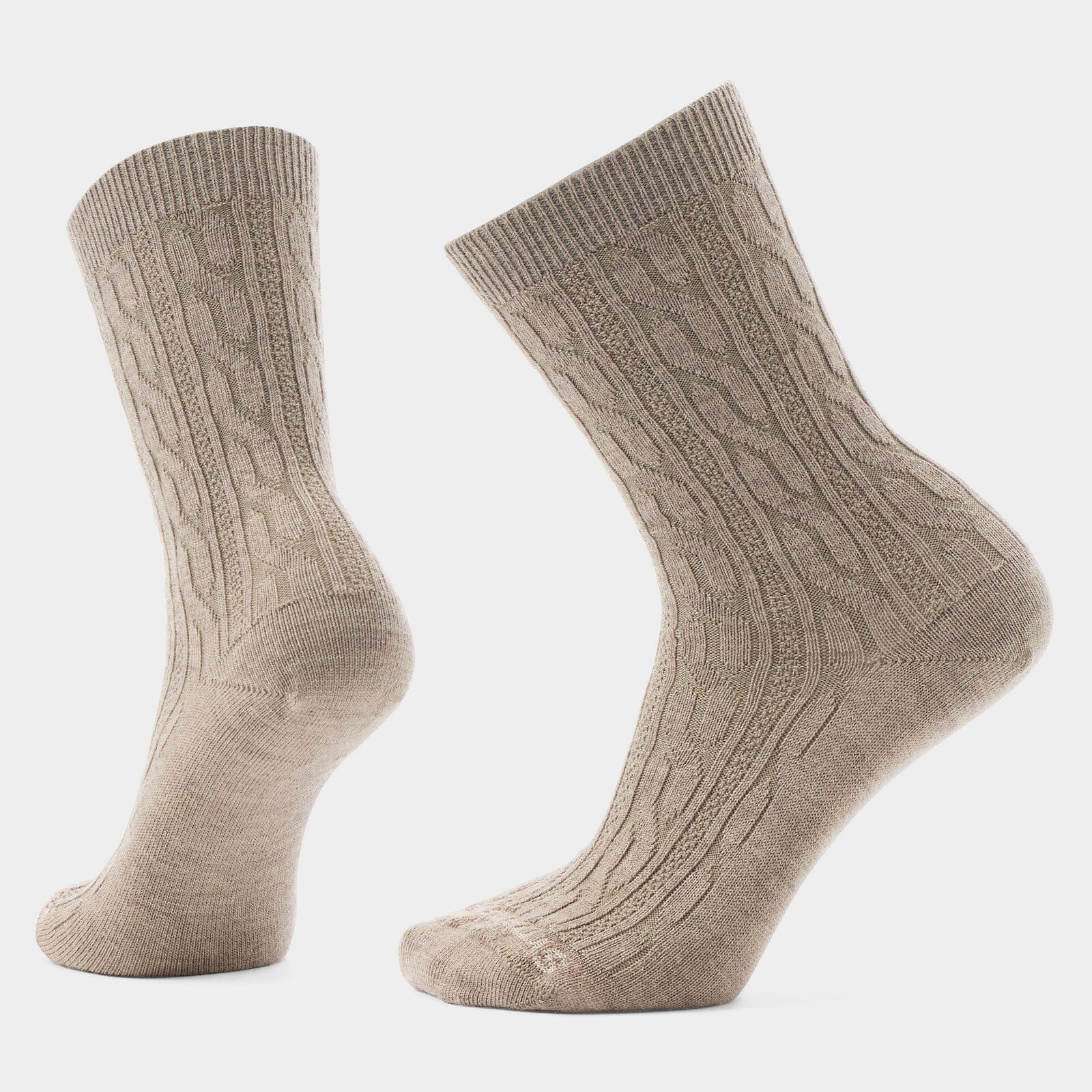 Smartwool Women's Everyday Cable Crew Socks) Fossil S (EU 34-37) 