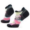 Smartwool Women's Run Targeted Cushion Brushed Print Low Ankle Power Pink L89 S (EU 34-37) 