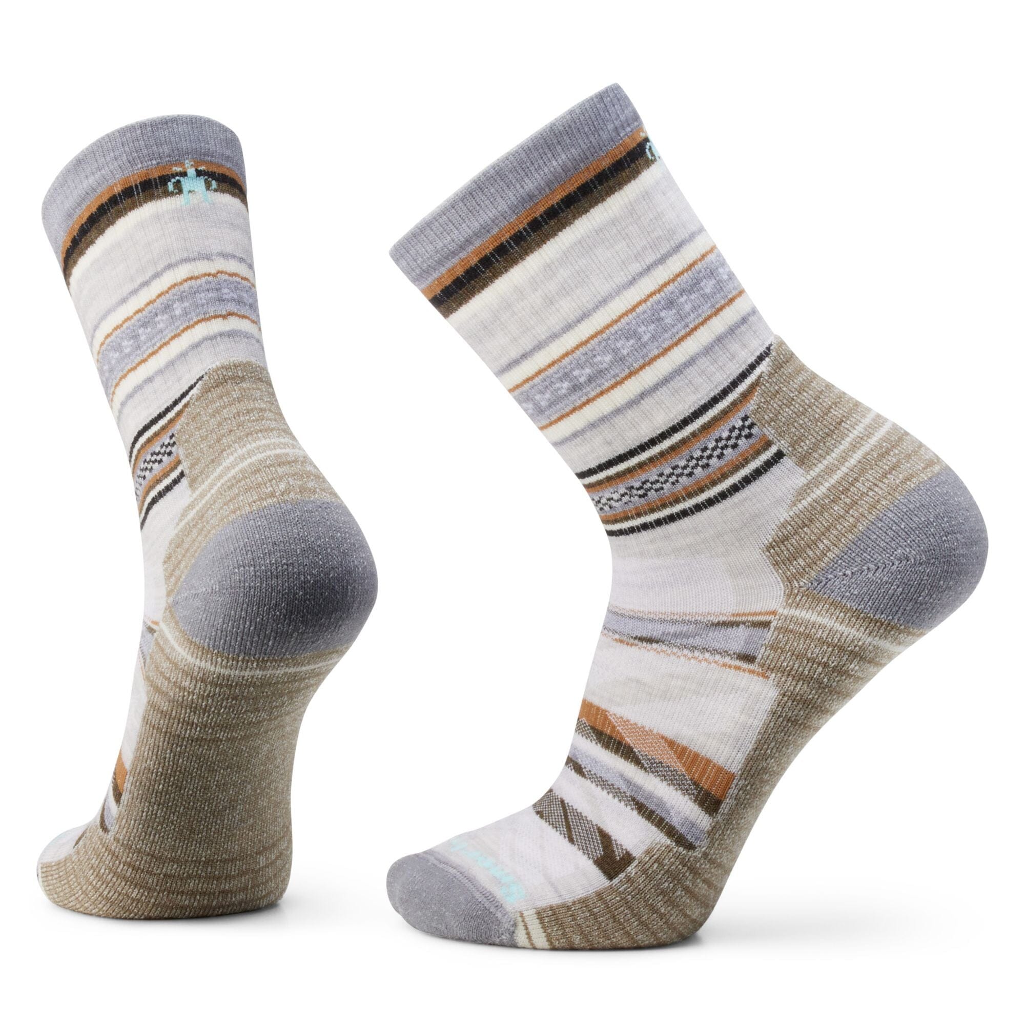 Smartwool Hike Light Cushion Panorama Crew Socks Ash 069 M (EU 38-41) 