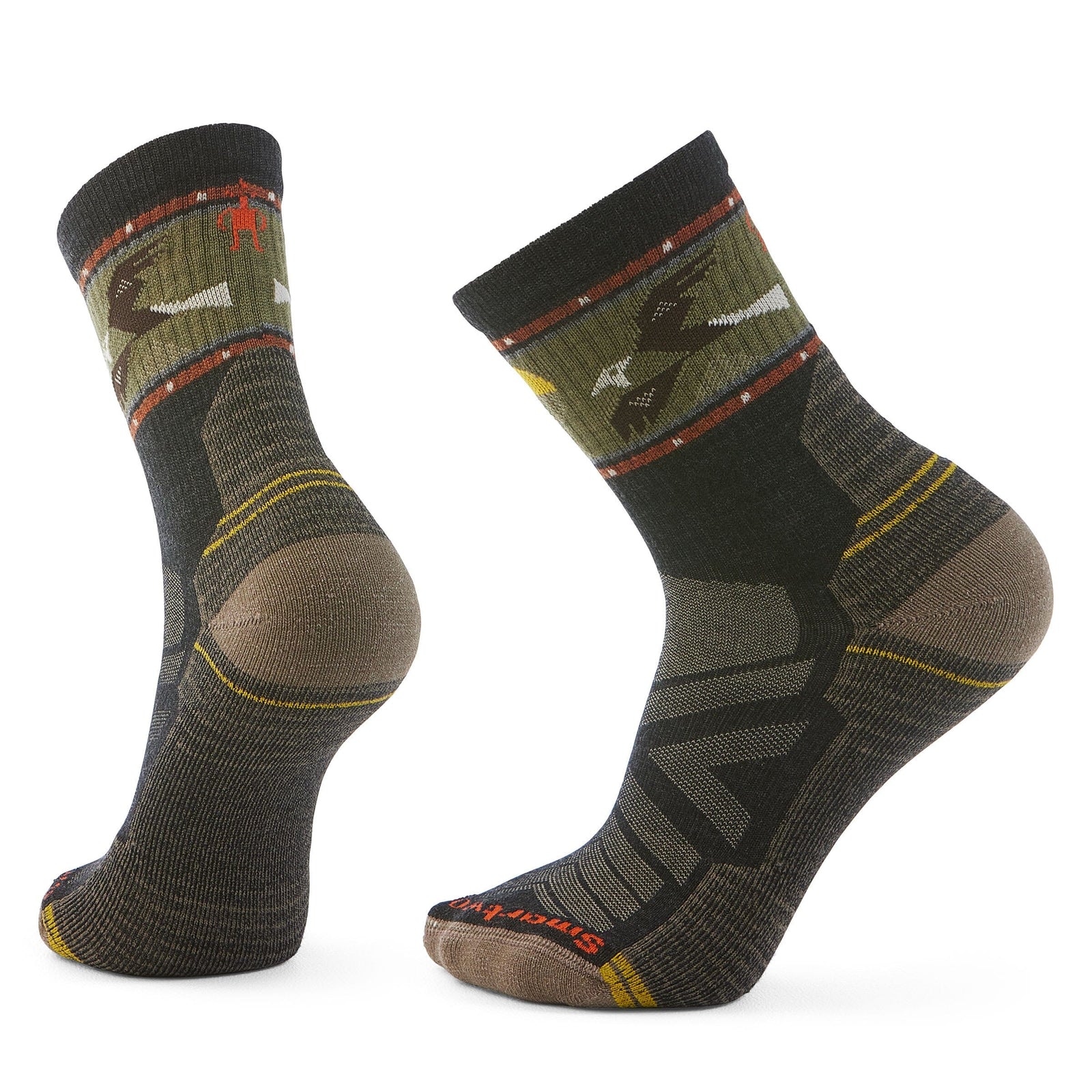 Smartwool Hike Light Cushion Soaring Mid Crew Socks Charcoal 003 M (EU 38-41) 