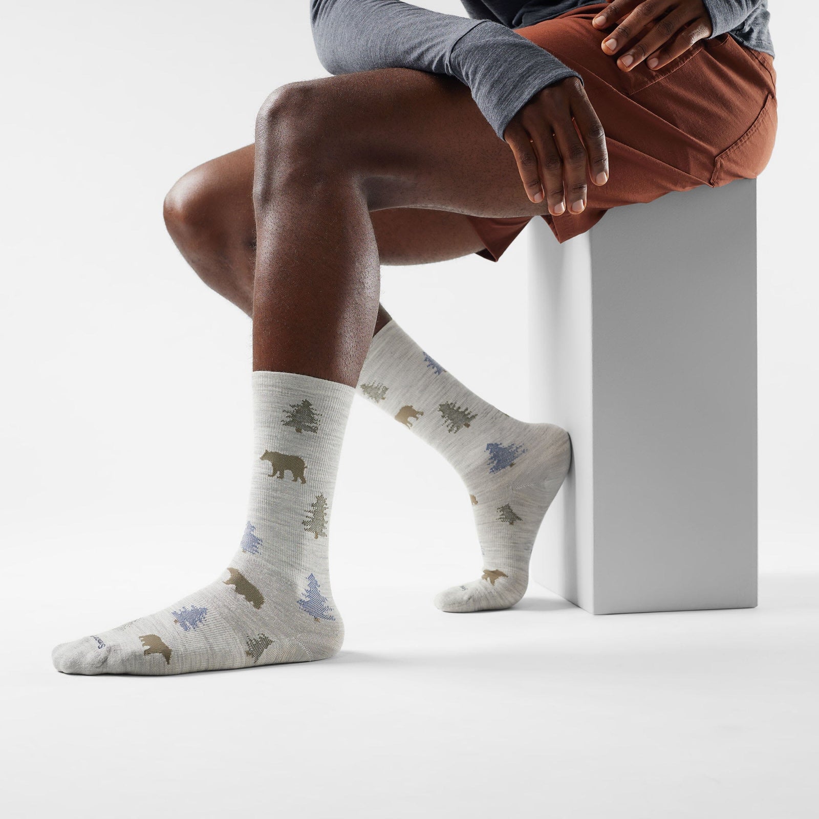 Smartwool Everyday Through the Trees Crew Socks Ash M (EU 38-41) 