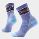 Smartwool Women's Hike Light Cushion Fox Meadow Mid Crew Socks Nightfall Blue S (EU 34-37) 