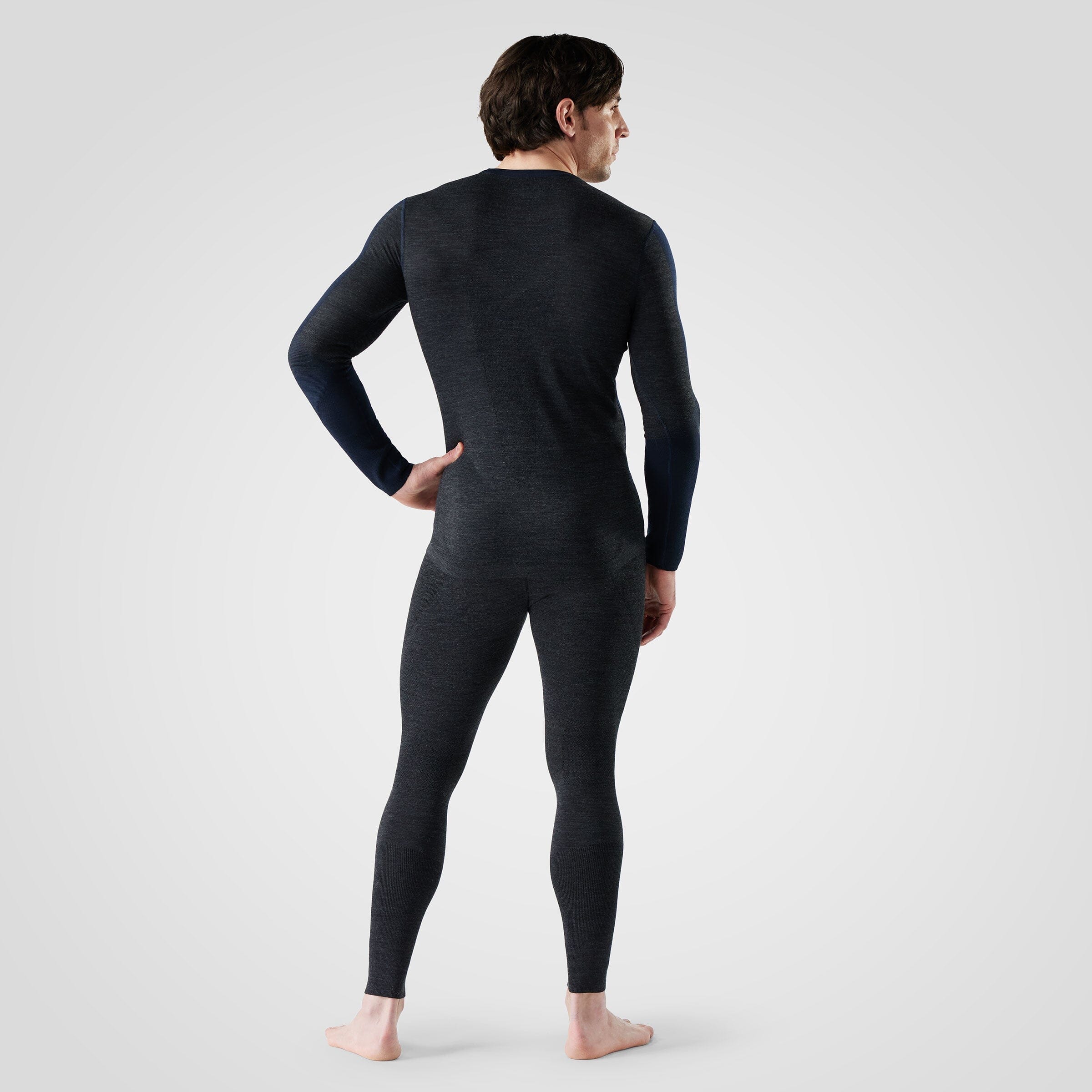 Smartwool Men's Intraknit Thermal Merino Base Layer Colorblock Crew
