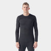 Smartwool Men's Intraknit Thermal Merino Base Layer Crew – Charcoal/Black