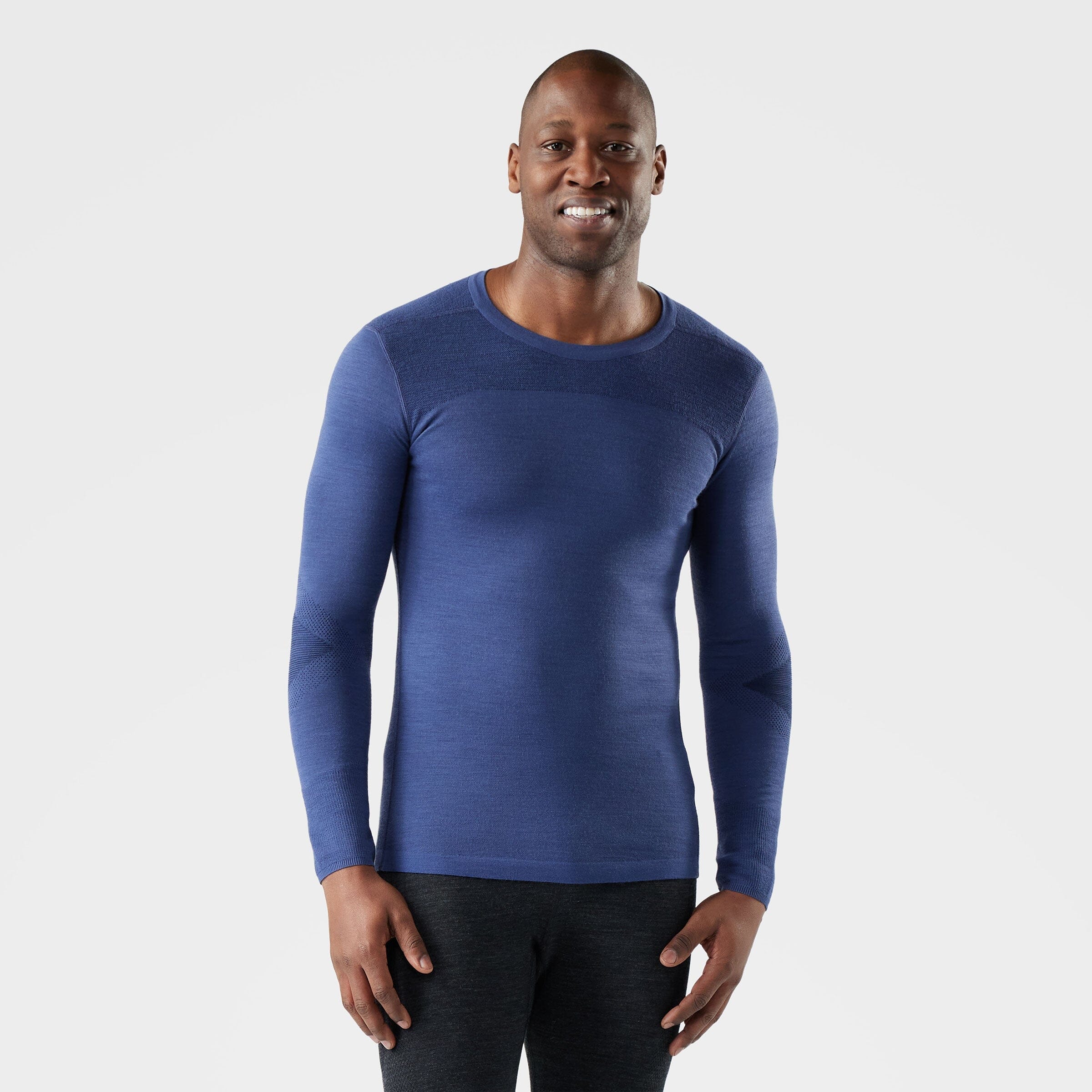 Smartwool Men's Intraknit Thermal Merino Base Layer Crew – Nightfall Blue