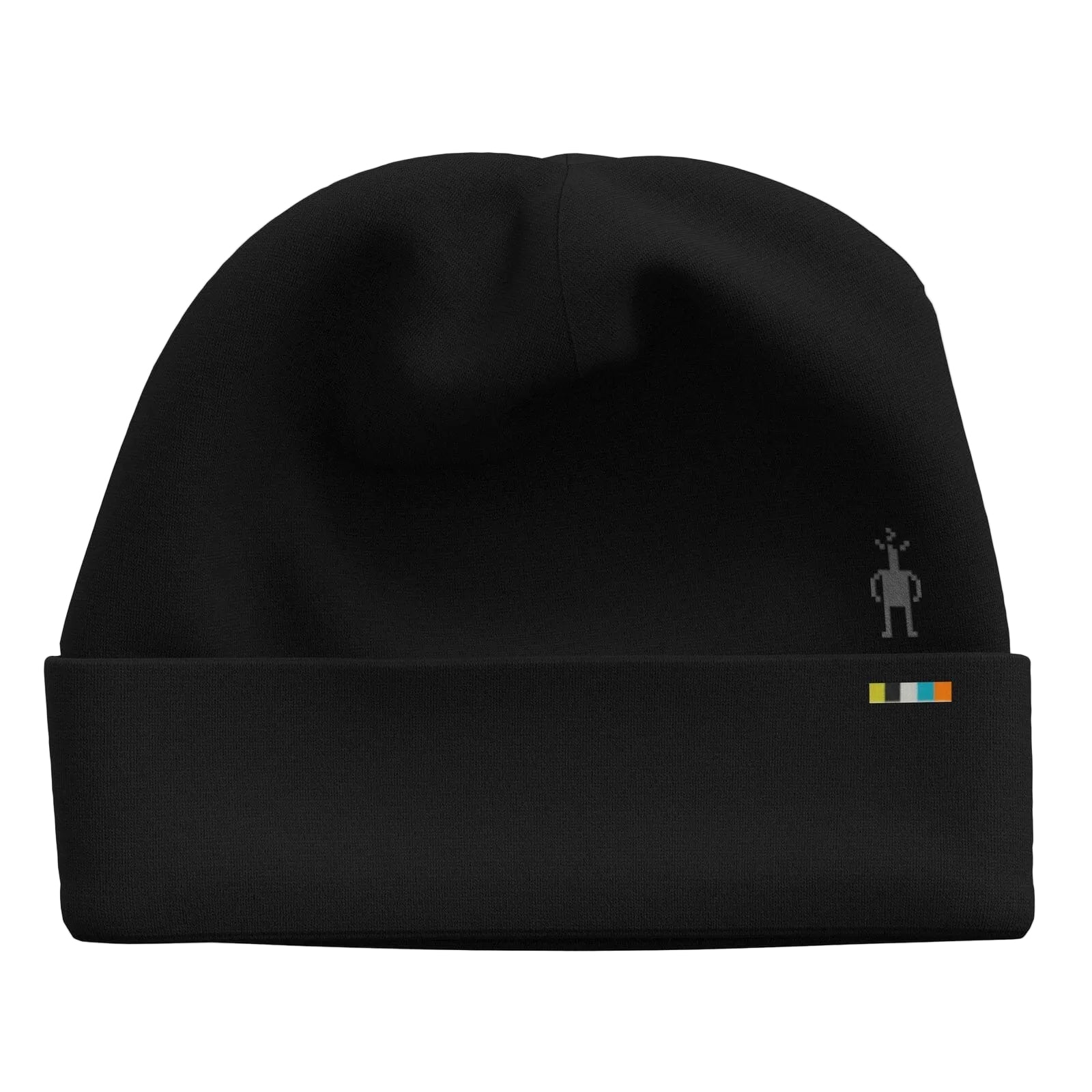 Smartwool Thermal Merino Reversible Cuffed Beanie-Black Black 