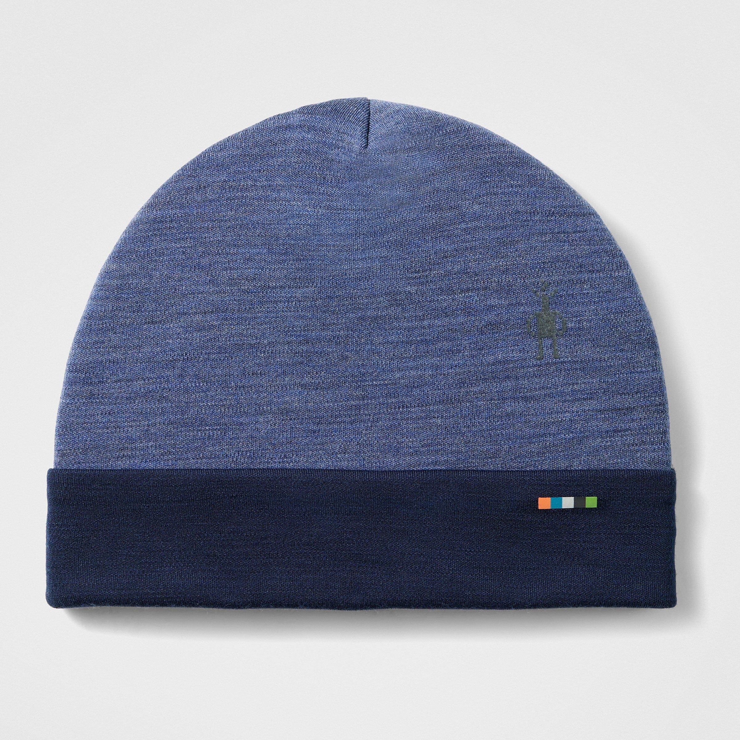 Smartwool Thermal Merino Reversible Cuffed Beanie Nightfall Blue/Deep Navy One Size 