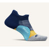 Feetures Elite Light Cushion No Show Tab Socks Nitro Navy Small 