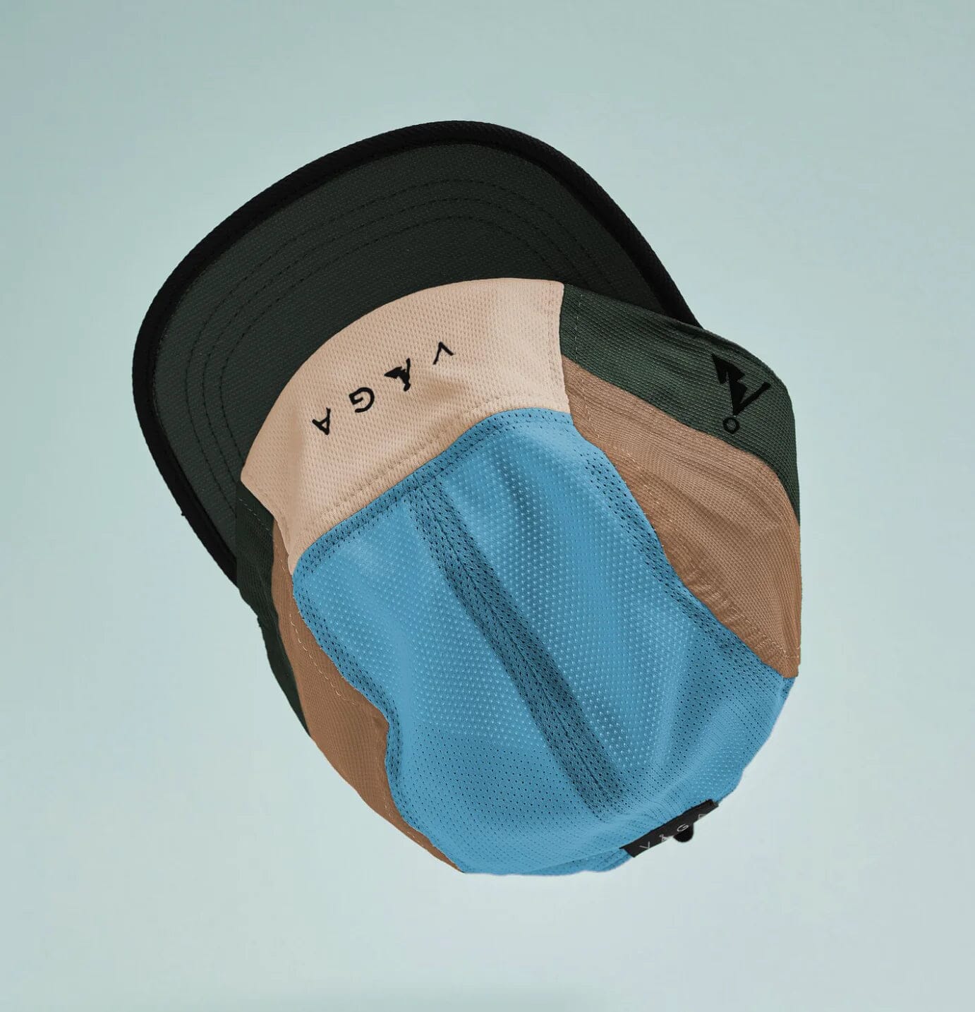 VAGA Club Cap Camel/Beige Light Blue/Army Green 
