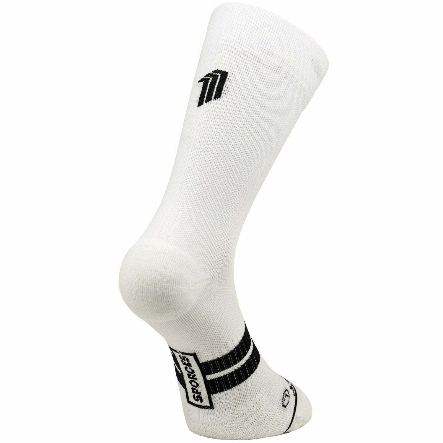 SPORCKS Seven Mile White - Running Socks White XS 35-37 
