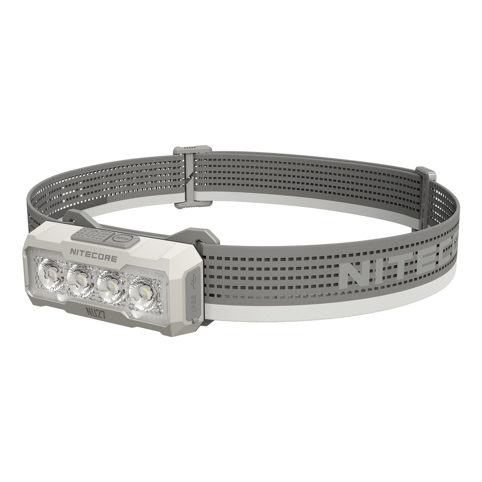 Nitecore NU27 600 Lumen USB-C Rechargeable Multi Color Temperature Outdoor Headlamp Black 