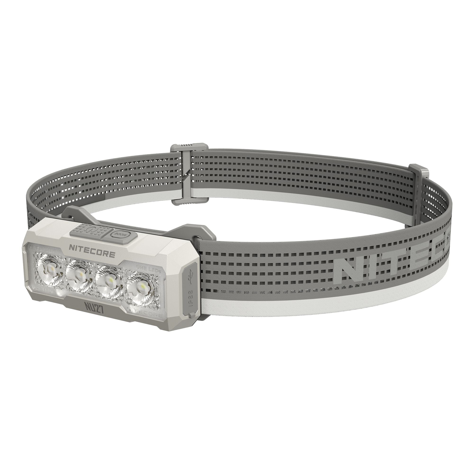 Nitecore NU27 600 Lumen USB-C Rechargeable Multi Color Temperature Outdoor Headlamp Black 