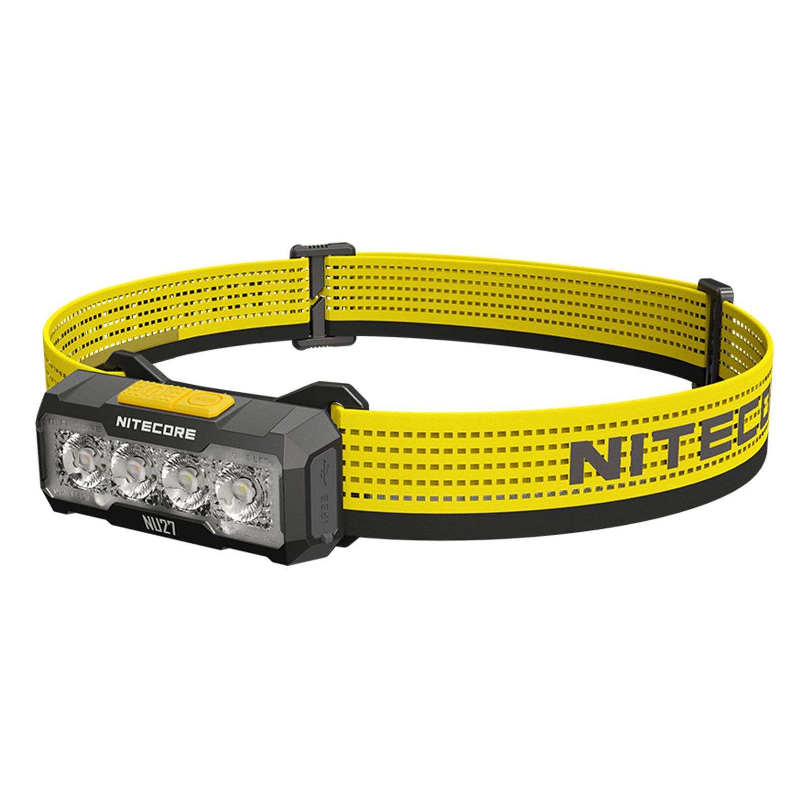Nitecore NU27 600 Lumen USB-C Rechargeable Multi Color Temperature Outdoor Headlamp Black 