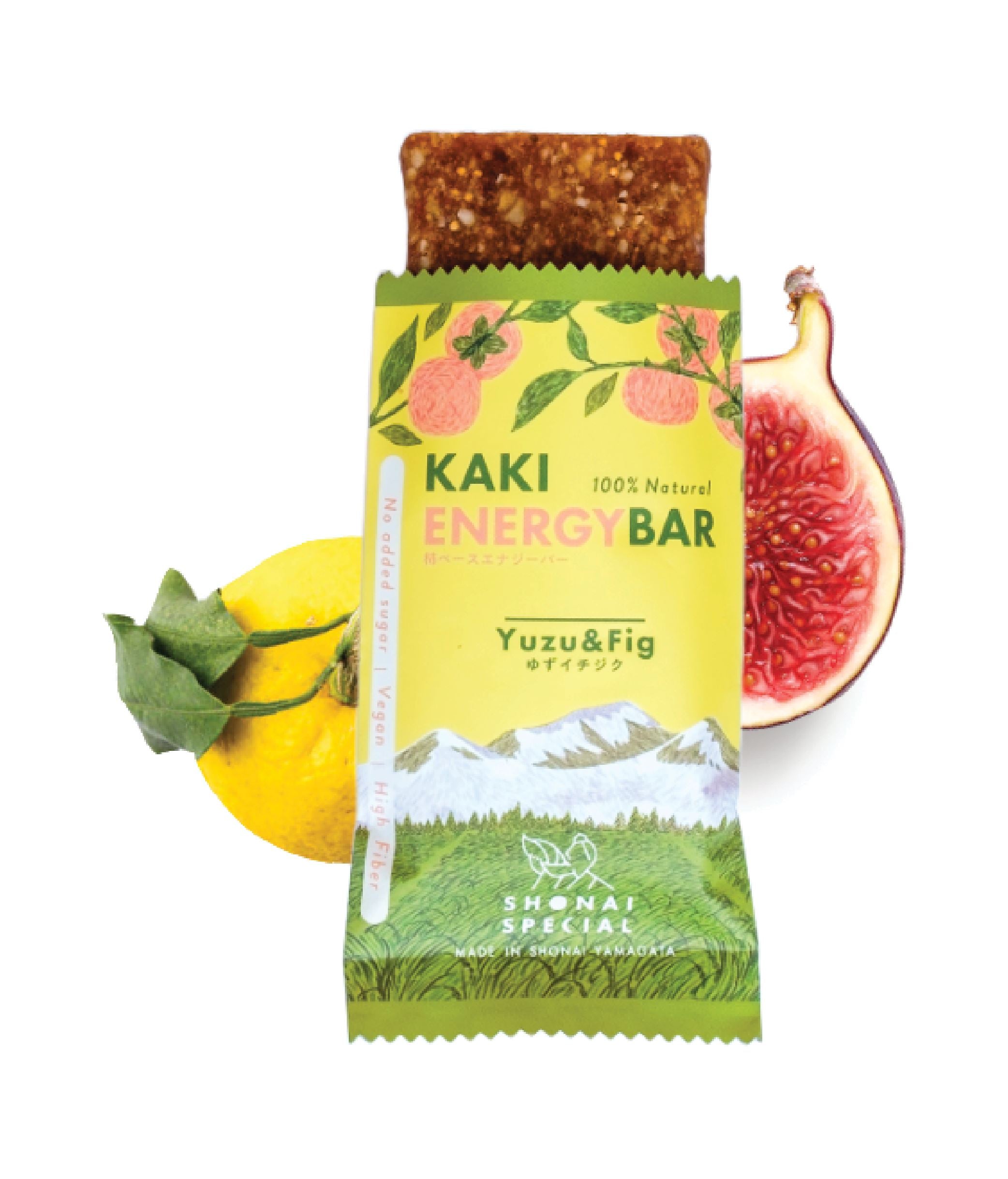 Shonai Special Kaki Energy Bar Yuzu & Fig 