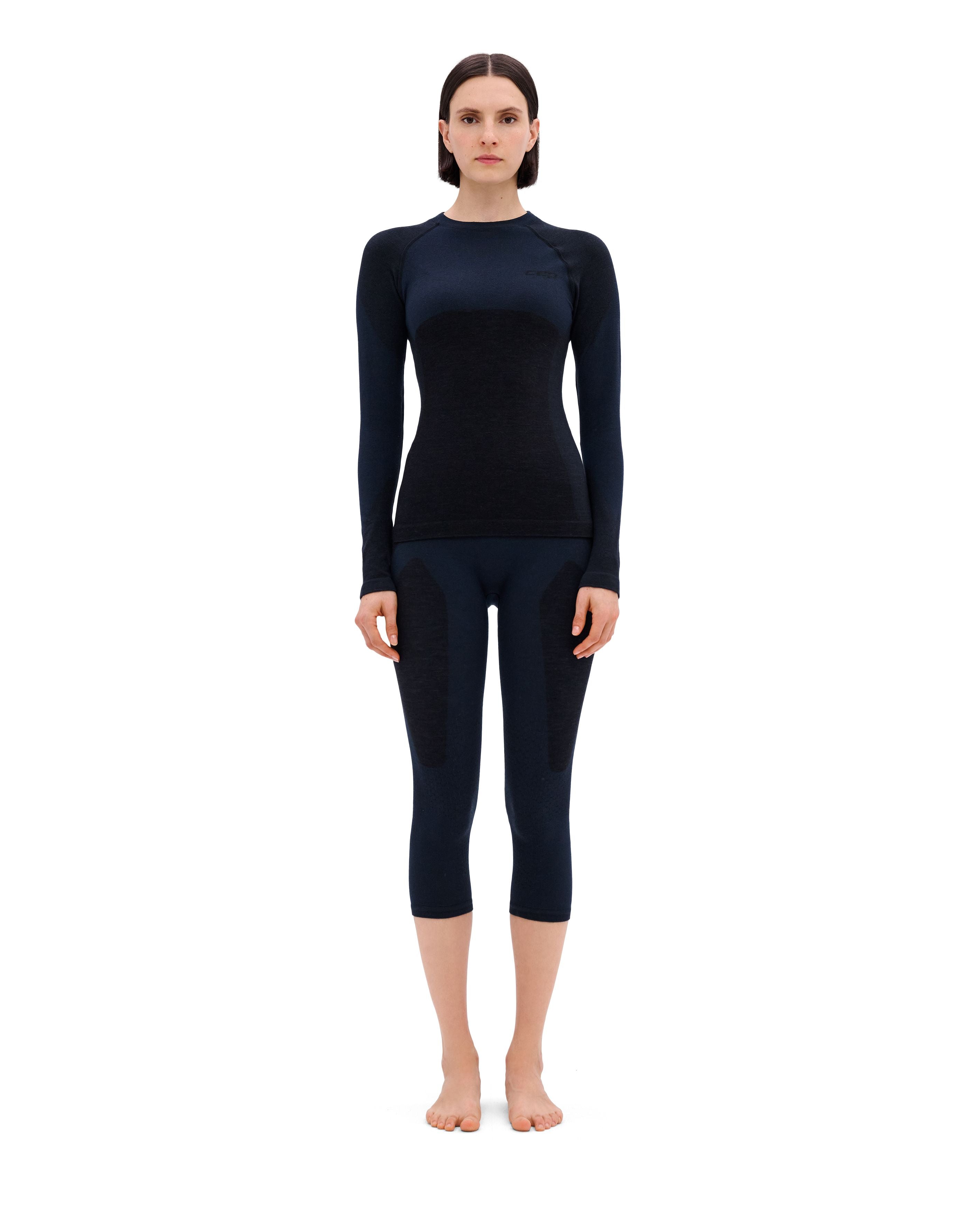 CEP Ski Merino Base Layer Shirt Long Sleeve 2.0, Women