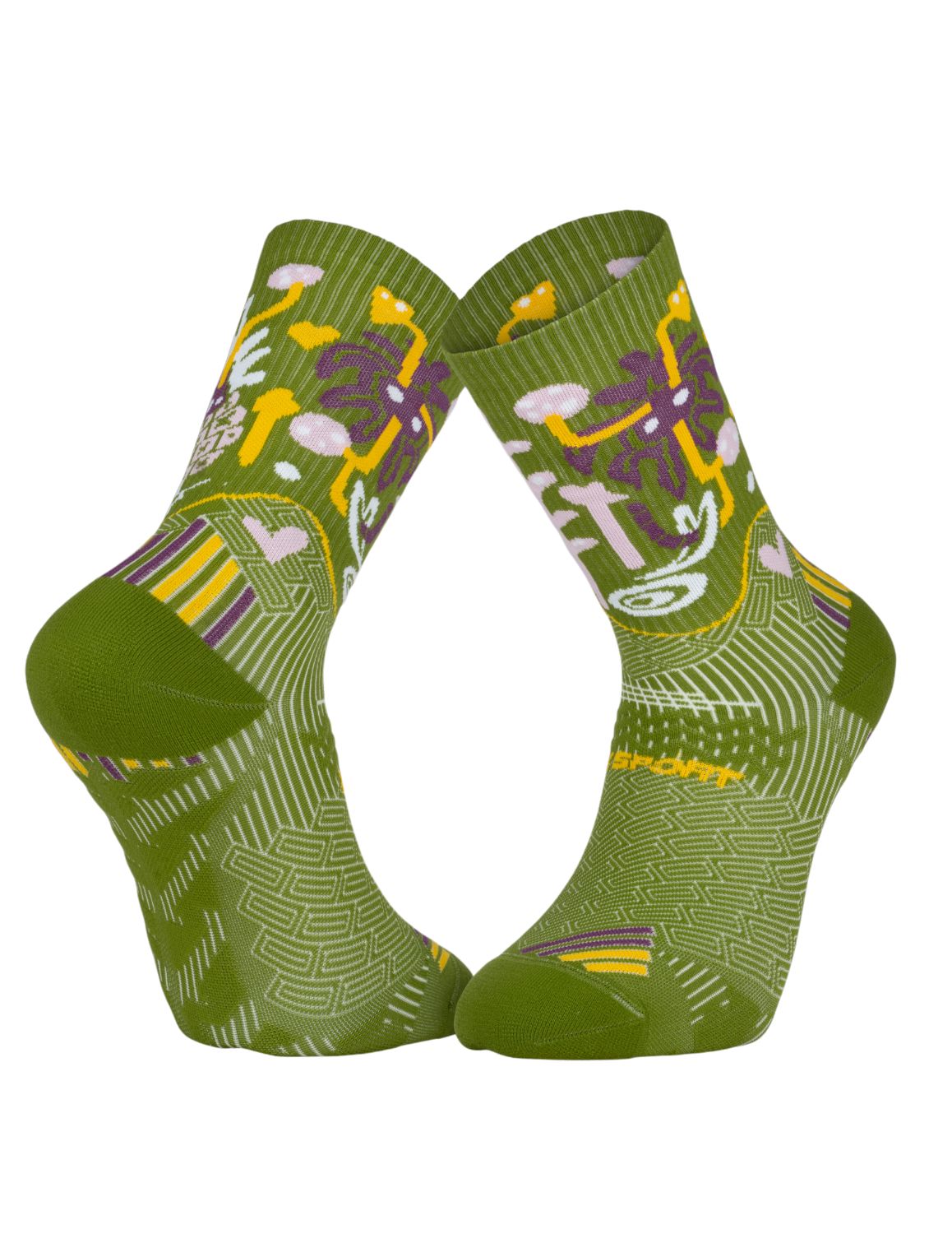 BV Sport Run Marathon Collector NHOBI Socks Abacaxi Kaki 36-38 