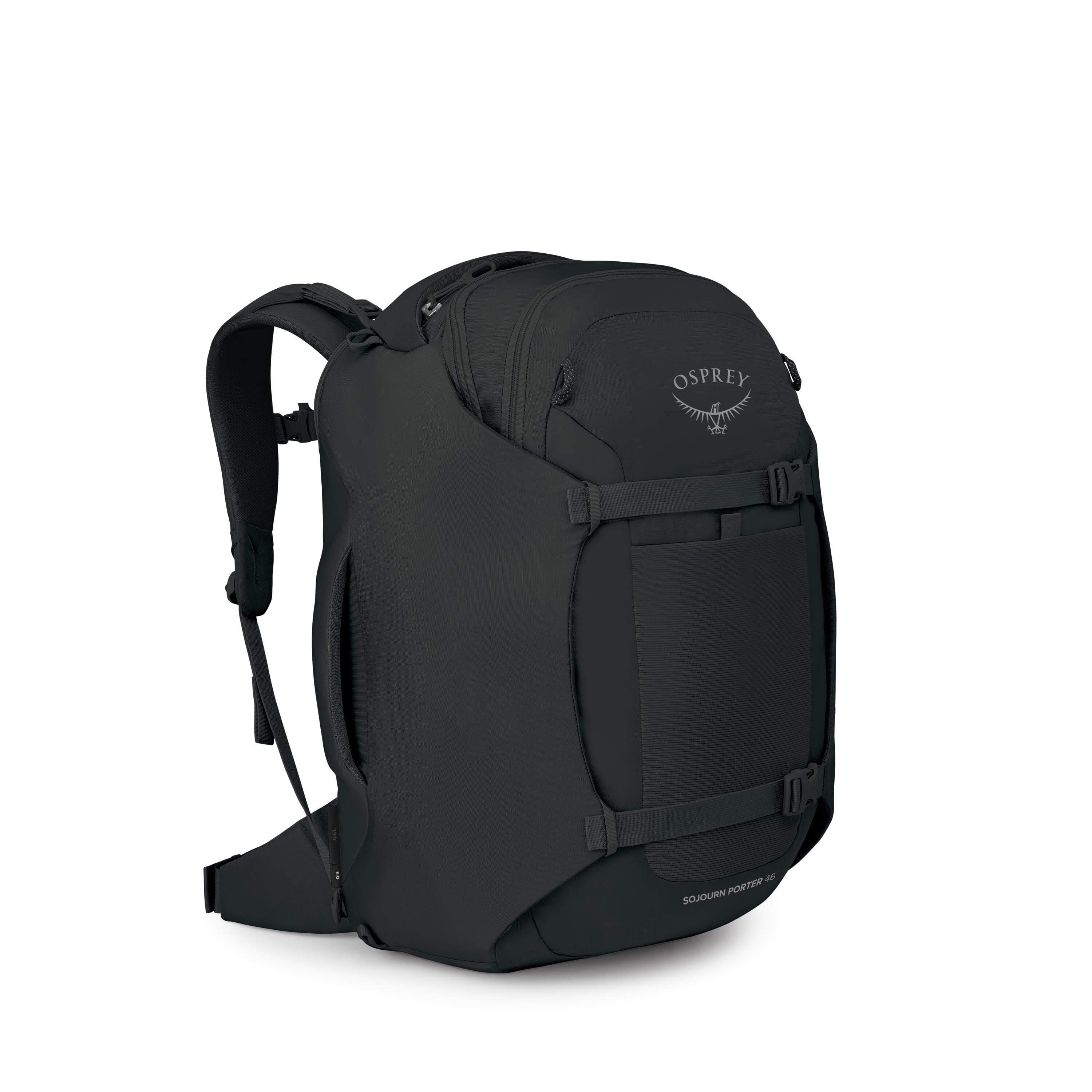 Osprey Sojourn Porter 46L Travel Backpack (2026) – Black