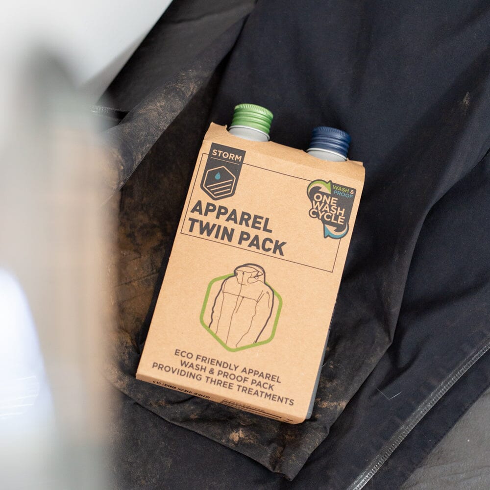 Storm Apparel Wash - Textile Clean & Proof Twin Pack & Kits 225ml 