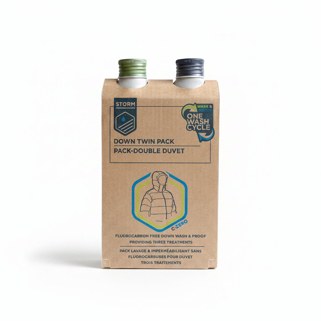 Storm Down Wash - Textile Clean & Proof Twin Pack & Kits 225ml 