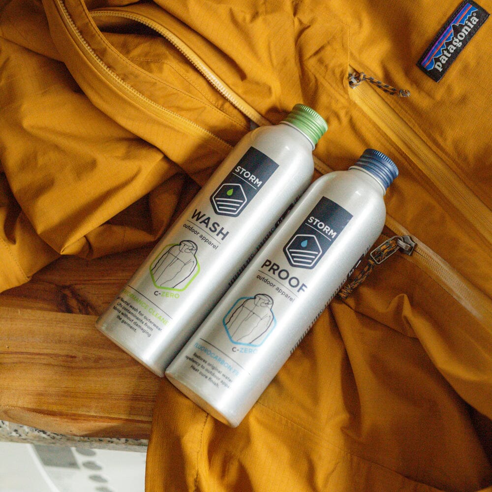 Storm Apparel Wash - Textile Clean & Proof Twin Pack & Kits 225ml 